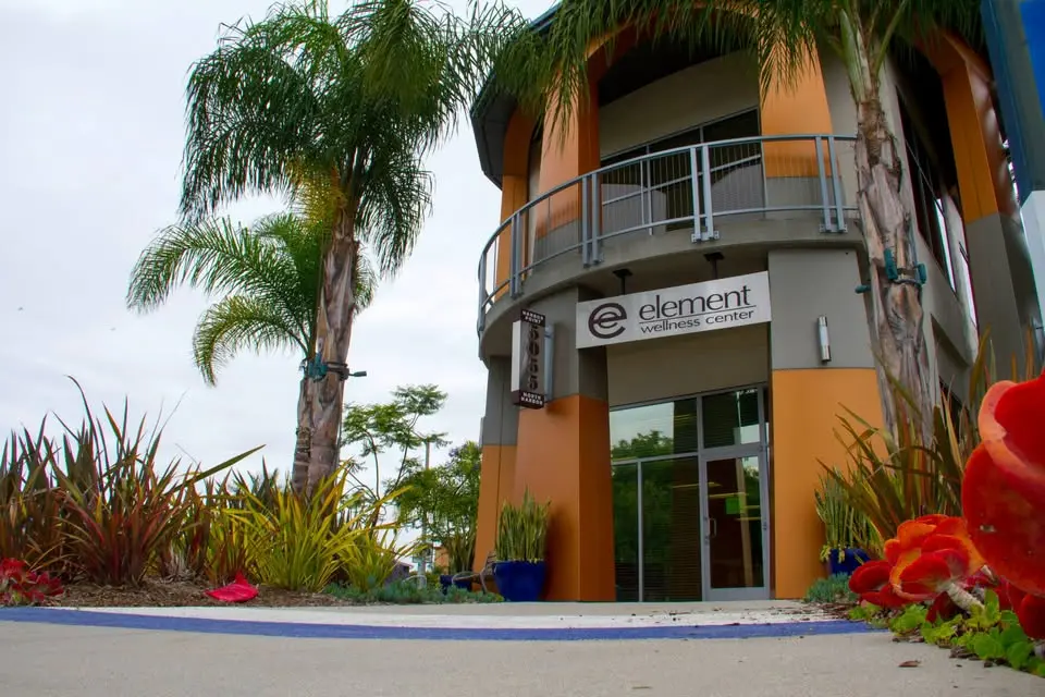 Element Wellness Center building exterior at 5055 N Harbor Drive, Point Loma, San Diego